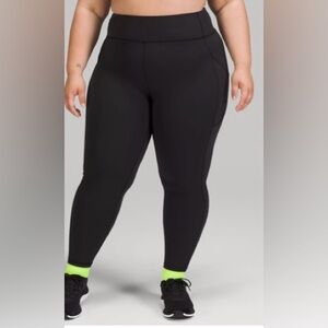 Lululemon Invigorate High-Rise Tight 25" size 20 black